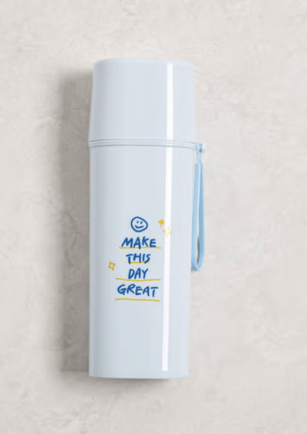 Toothbrush case with ring attachment