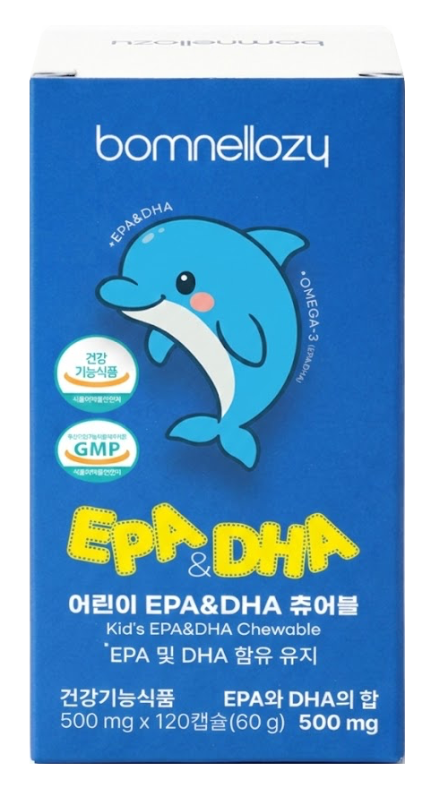 Kids EPA&DHA(Omega-3) Chewable 120Capules