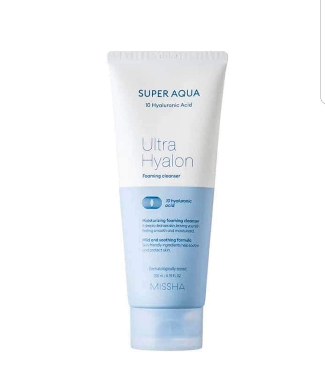Super Aqua Нүүр угаагч хөөс