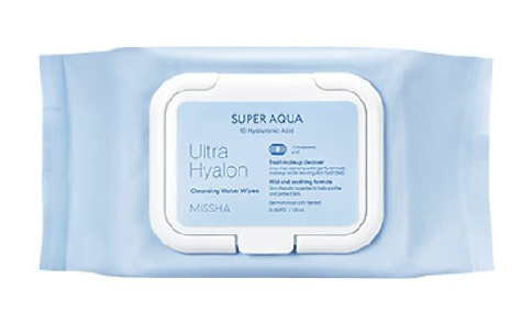 Super Aqua Ultra Hyalron Cleansing Water Wipes (30ea)