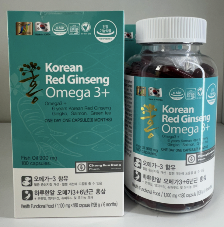 Korean Red Ginseng Omega 3