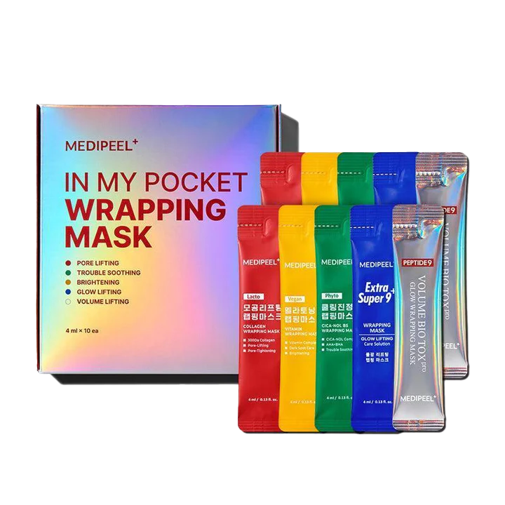 MEDIPEEL In My Pocket Wrapping Mask Set