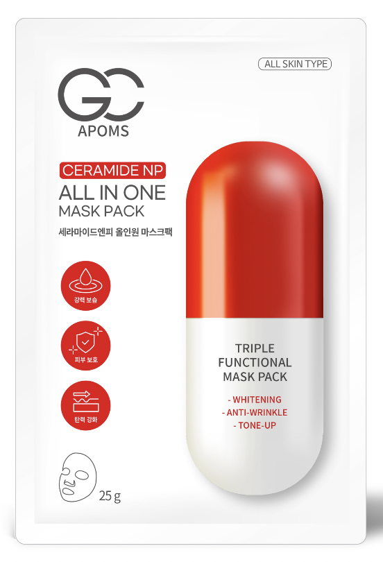 GC APOMS CERAMIDE NP ALL IN ONE Маск PACK 25g (1EA)