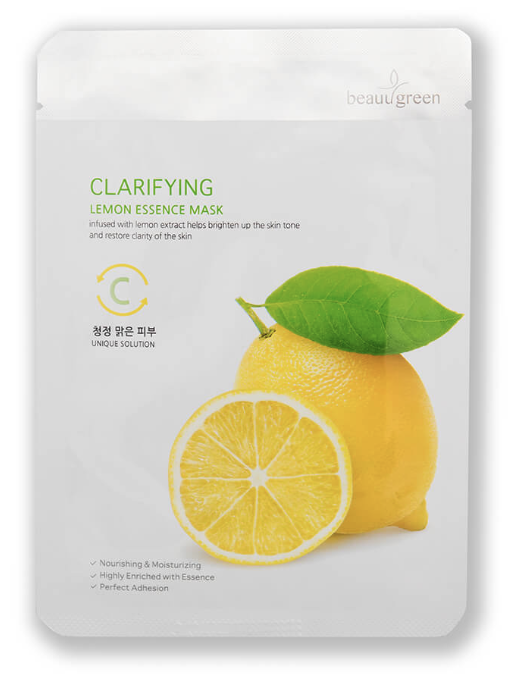 beauugreen Lemon Essence Mask 23g