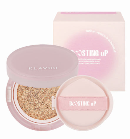ACTRESS BACKSTAGE BOOSTING CUSHION GLOW (21 SOFT IVORY) (REFILL SET)