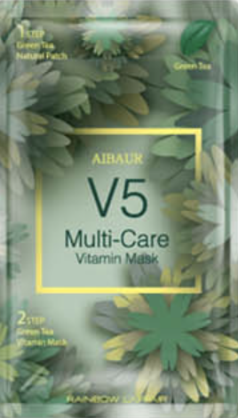 2step green tea vitamin маск