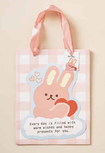 3D Mini Gift Bag Pink